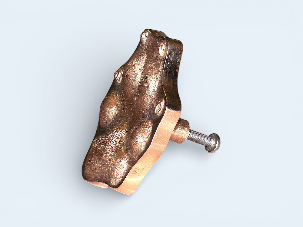 bronze paw cabinet knob